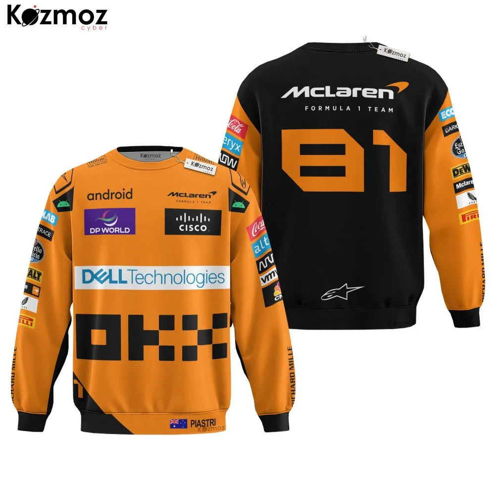 Oscar Piastri Racing Costume 2024 Collection - McLaren Racing Team - Image 4