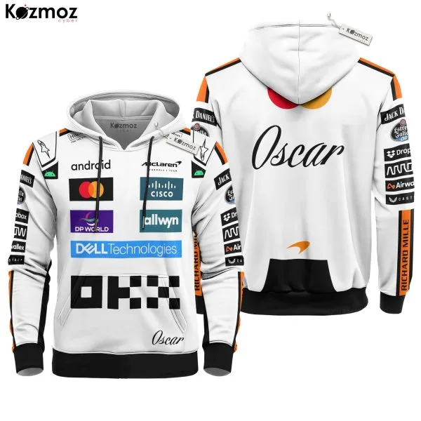 Alternative view of Oscar Piastri Racing Suit 2025 Monaco GP Collection - McLaren Team