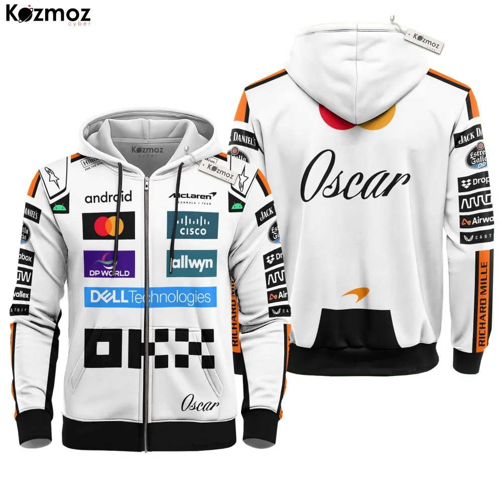 Oscar Piastri Racing Suit 2025 Monaco GP Collection - McLaren Team - Image 3