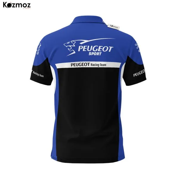 Peugeot Sport Racing Polo Shirt Motorsport Polo Shirt - Image 4