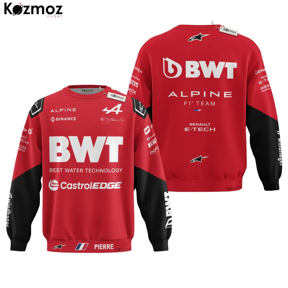 Pierre Gasly BWT Team Alpine x Deadpool & Wolverine Racing Costume Belgian GP - - Image 4