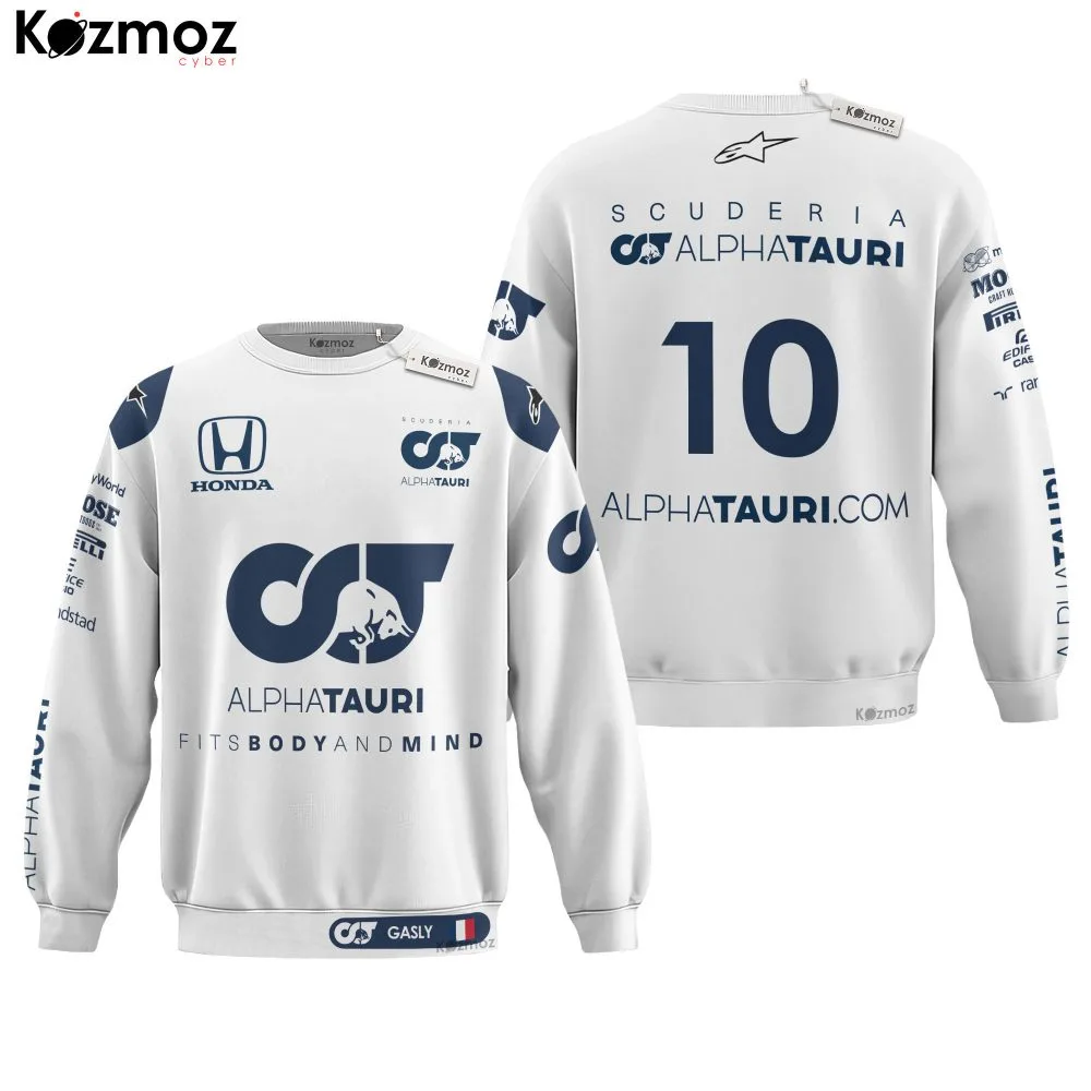 Pierre Gasly Racing Costume 2020 AlphaTauri  Racing Team - - Image 4
