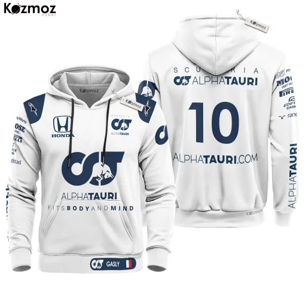 Alternative view of Pierre Gasly Racing Costume 2020 AlphaTauri  Racing Team -