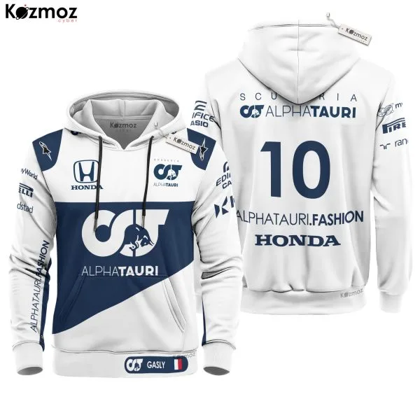 Alternative view of Pierre Gasly Racing Costume 2021 AlphaTauri  Racing Team -