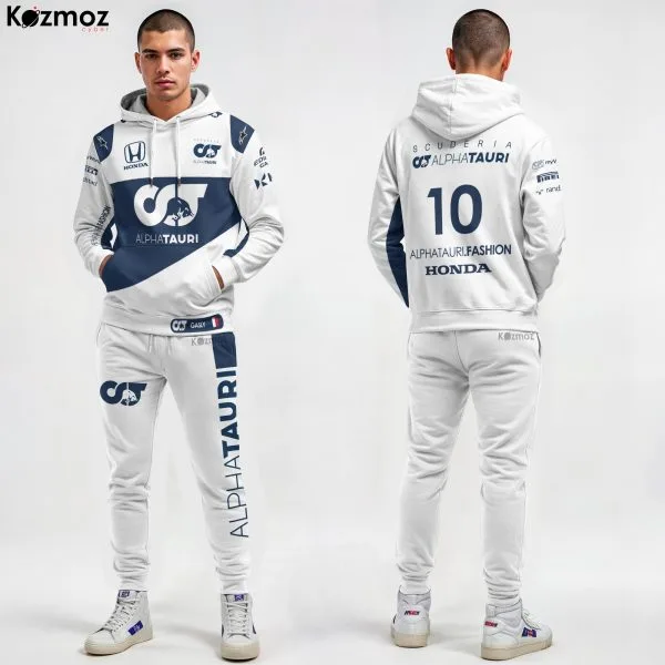 Pierre Gasly Racing Costume 2021 AlphaTauri Racing Team - 3