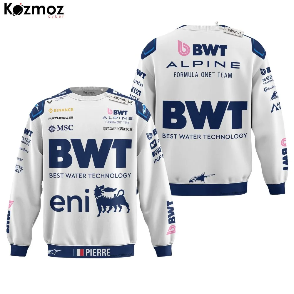 Pierre Gasly Racing Suit Alpine 70th Anniversary Collection - BWT Alpine  Team - Image 4
