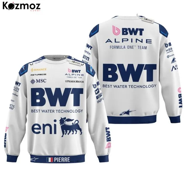 Pierre Gasly Racing Suit Alpine 70th Anniversary Collection - BWT Alpine  Team - Image 4