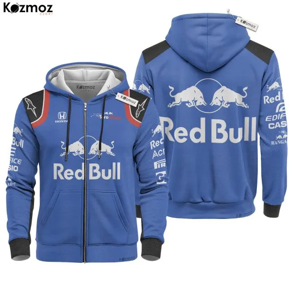 Pierre Gasly Red Bull Race Suit 2017 Collection - Racing Team - - Image 4
