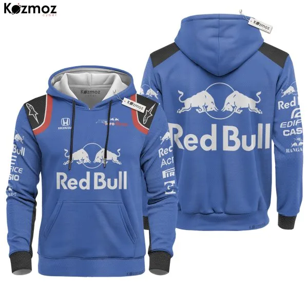 Alternative view of Pierre Gasly Red Bull Race Suit 2017 Collection - Racing Team -