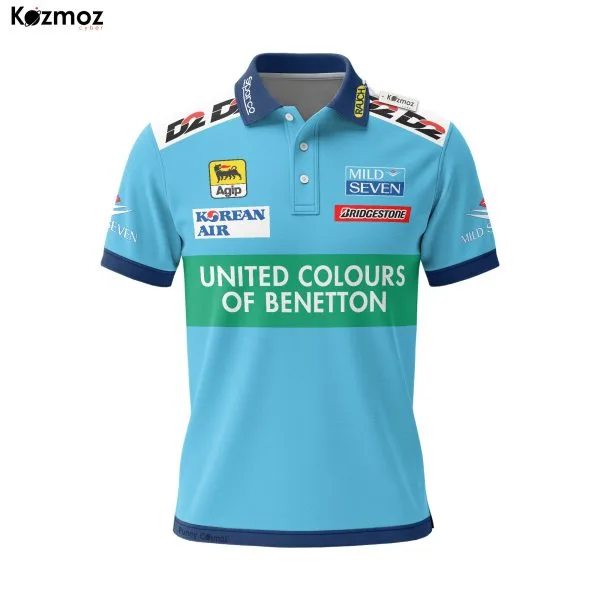Alternative view of Polo Shirt 2001 Mild Seven Collection - Benetton Team