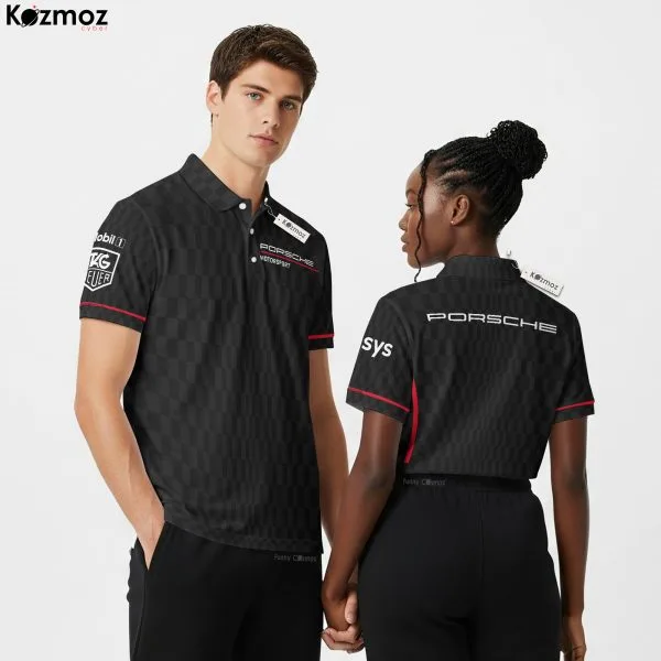 Porsh Racing Polo - Red Line Teamwear Motorsport - 2