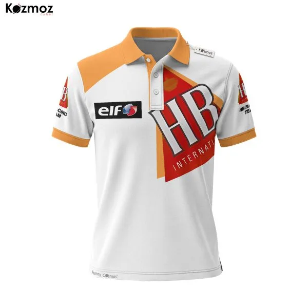 Alternative view of Ralf Waldmann Racing Polo - HB Racing Teamwear Shirt