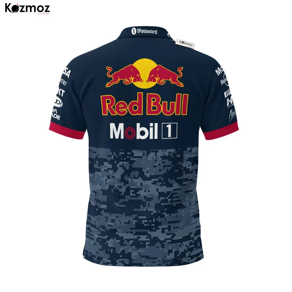 RB Racing Polo Shirt - ORB Racing Singapore GP 2025 Camo Edition - Image 3