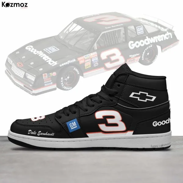 RCR Dale Earnhardt Custom Shoes GM Goodwrench #3 Livery 1995 Livery Sr Racing Shoes - Image 4