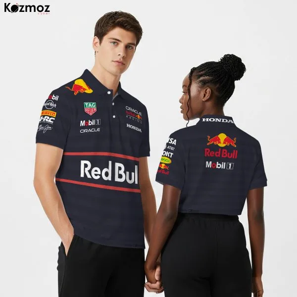 Red Bull 2025 Racing Polo Shirt RBR Polo Team