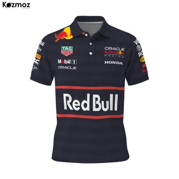 Alternative view of Red Bull 2025 Racing Polo Shirt RBR Polo Team