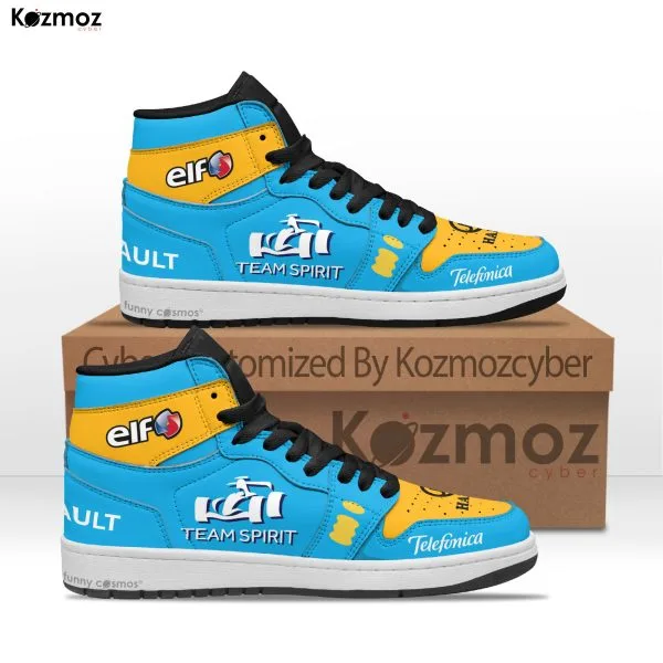 Renault Fernando Alonso Custom Shoes 2006 Livery R26 Racing Shoes - 3