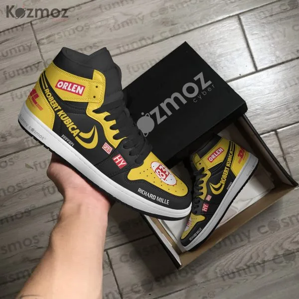 Robert Kubica SF Custom Shoes 499P #83 LMH Livery 2024 JD1 Racing Shoes - Image 4