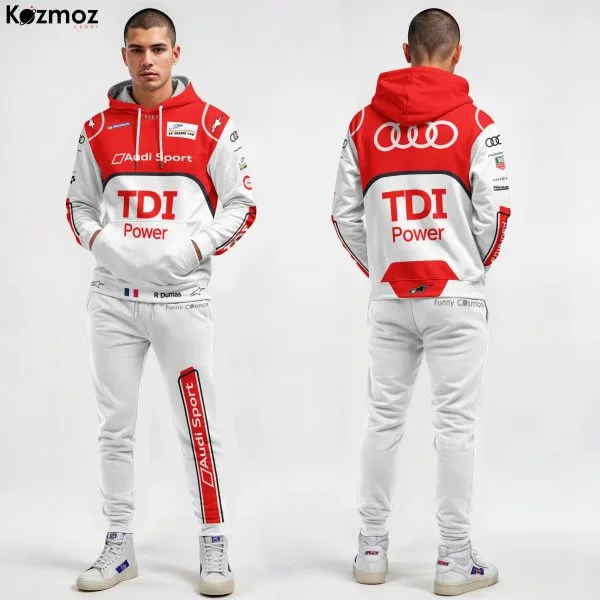 Romain Dumas Racing Costume Suit 2011- Audi Sport TDI Power Team