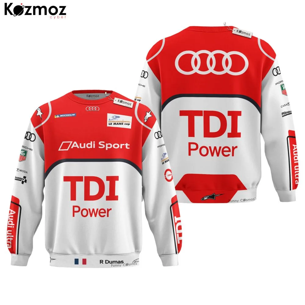 Romain Dumas Racing Costume Suit 2011- Audi Sport TDI Power Team - Image 5