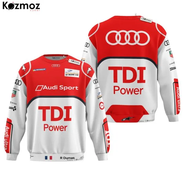 Romain Dumas Racing Costume Suit 2011- Audi Sport TDI Power Team - Image 5