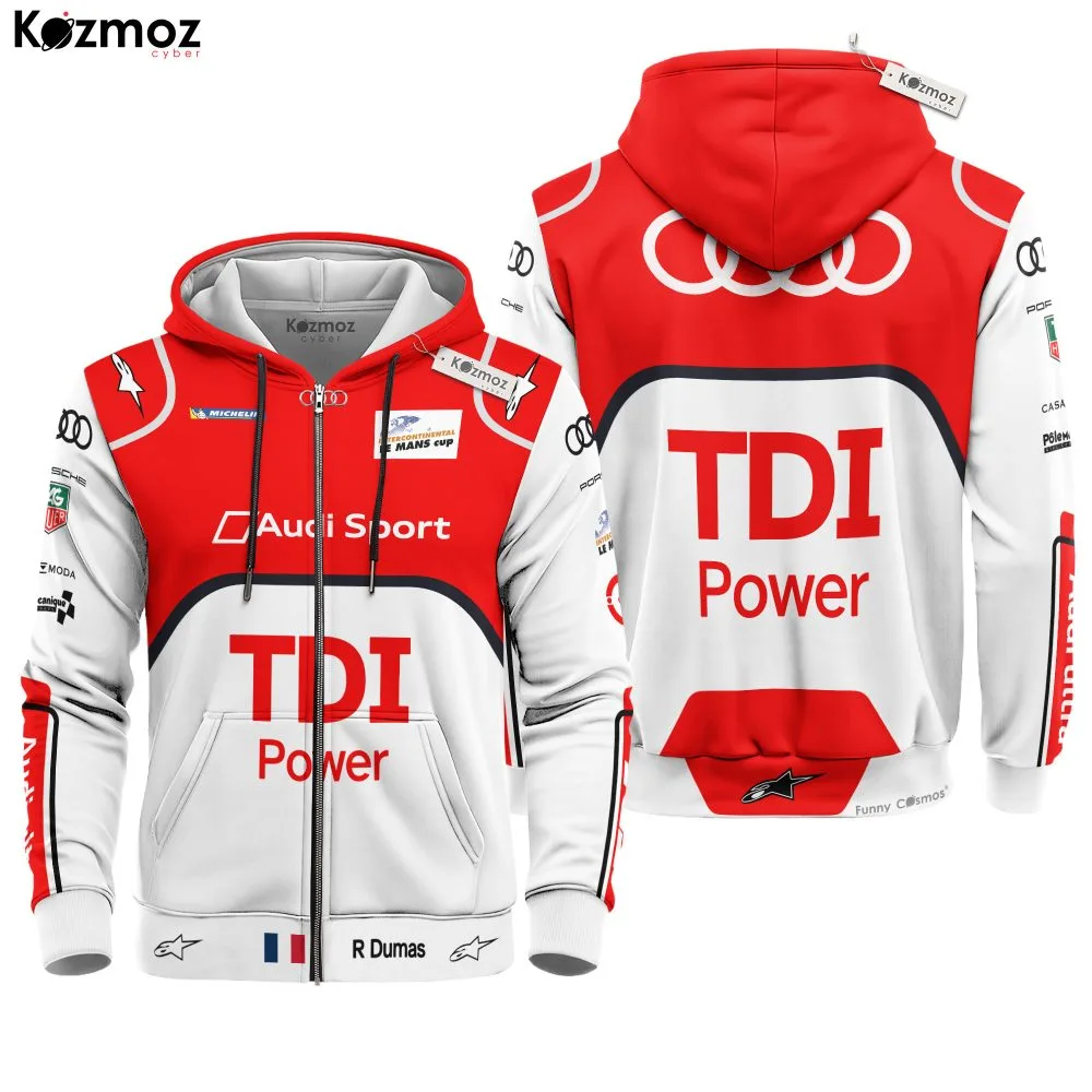 Romain Dumas Racing Costume Suit 2011- Audi Sport TDI Power Team - Image 4
