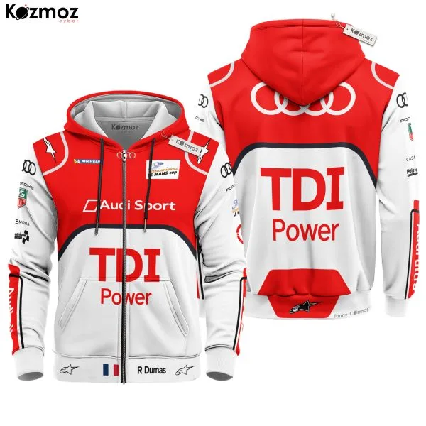 Romain Dumas Racing Costume Suit 2011- Audi Sport TDI Power Team - Image 4