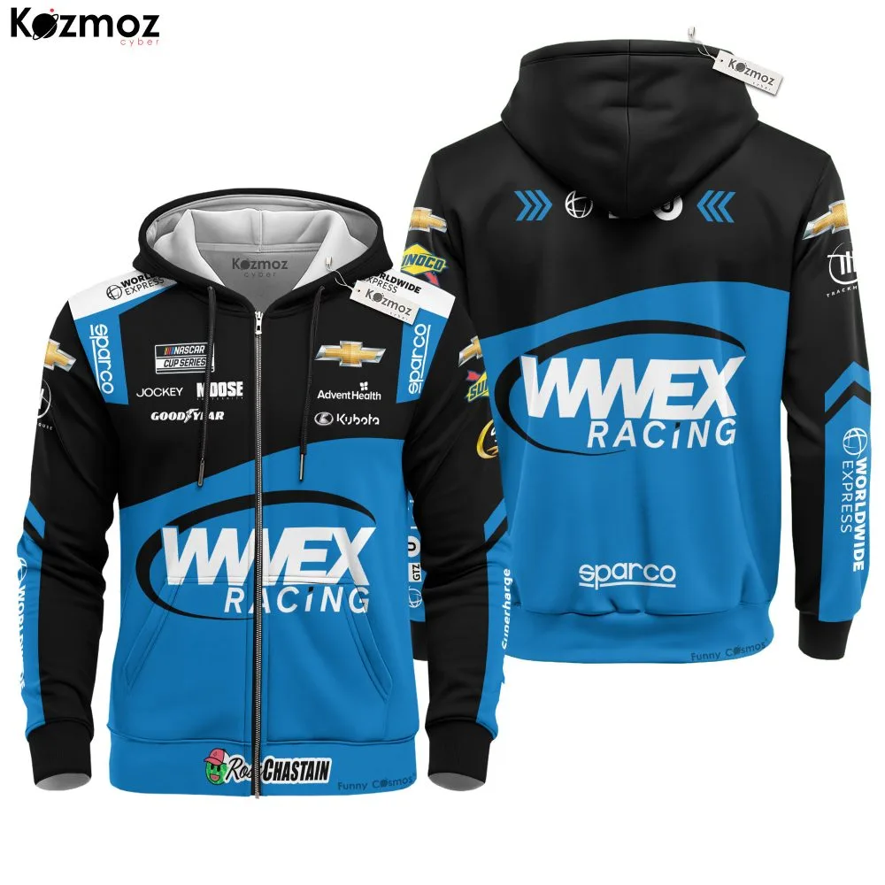 Ross Chastain Racing Firesuit Costume 2023 Collection - Trackhouse Racing NASCAR Racing Team - Image 3