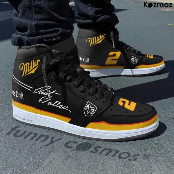 Alternative view of Rusty Wallace Custom Shoes Genuine Draft #2 Livery 1993 Livery Miller Racing Shoes