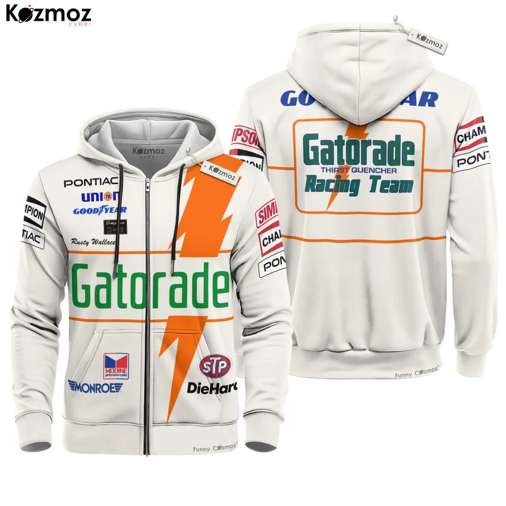 Rusty Wallace Racing Firesuit Costume Rookie Year 1984 Collection - Blue Max Racing NASCAR Racing Team - Image 3