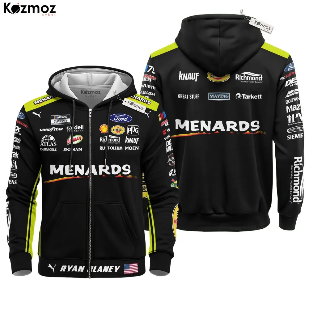 Ryan Blaney Racing Firesuit Costume 2023 Collection - Team Penske NASCAR Racing Team - Image 3