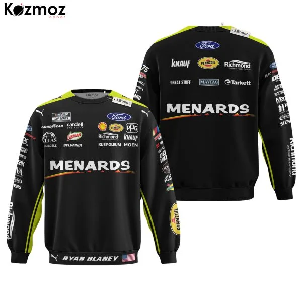 Ryan Blaney Racing Firesuit Costume 2023 Collection - Team Penske NASCAR Racing Team - Image 4