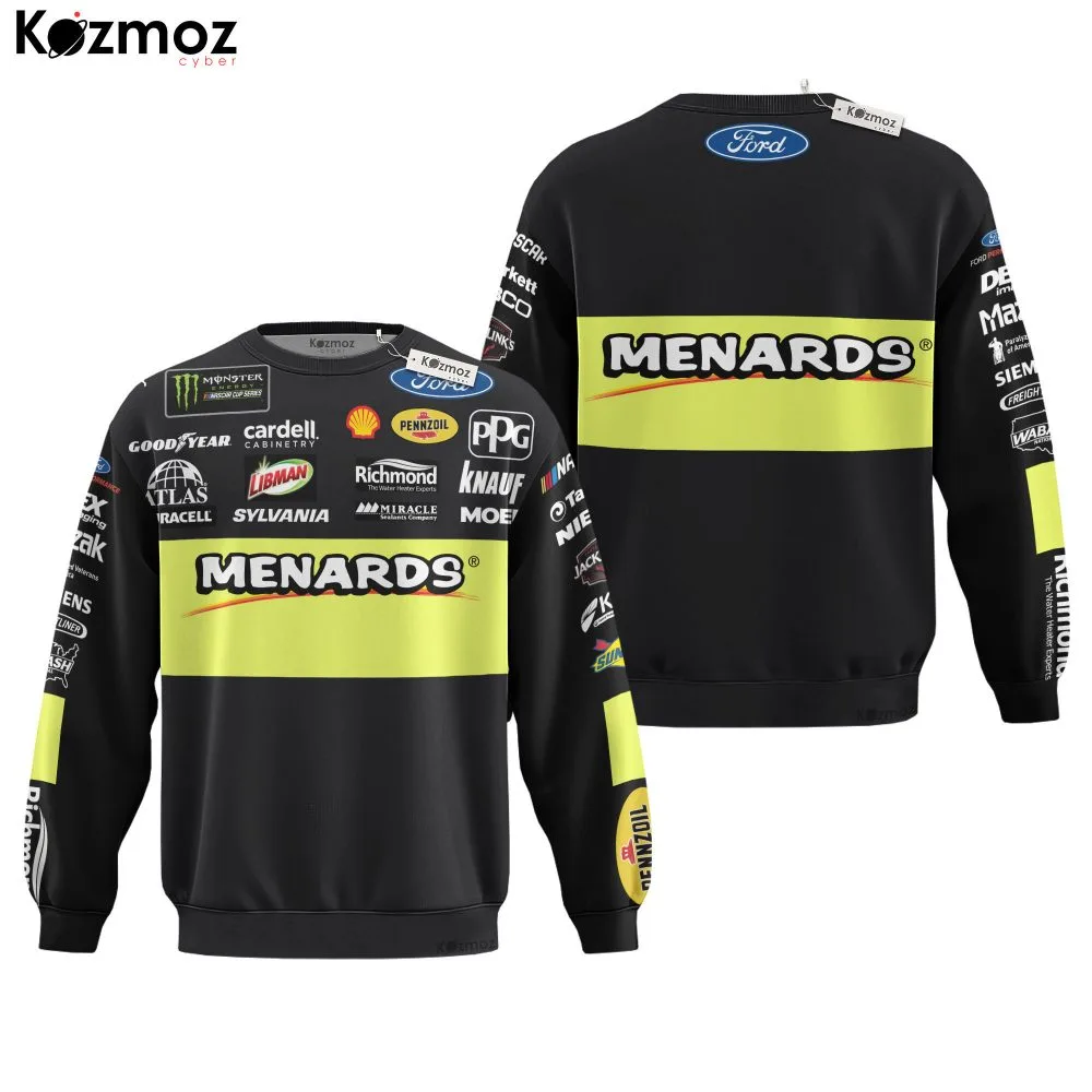 Ryan Blaney Racing Uniform Hoodie Collection - Penske NASCAR Racing Team - Image 3