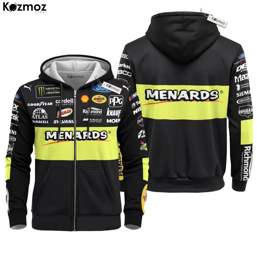 Ryan Blaney Racing Uniform Hoodie Collection - Penske NASCAR Racing Team - Image 2