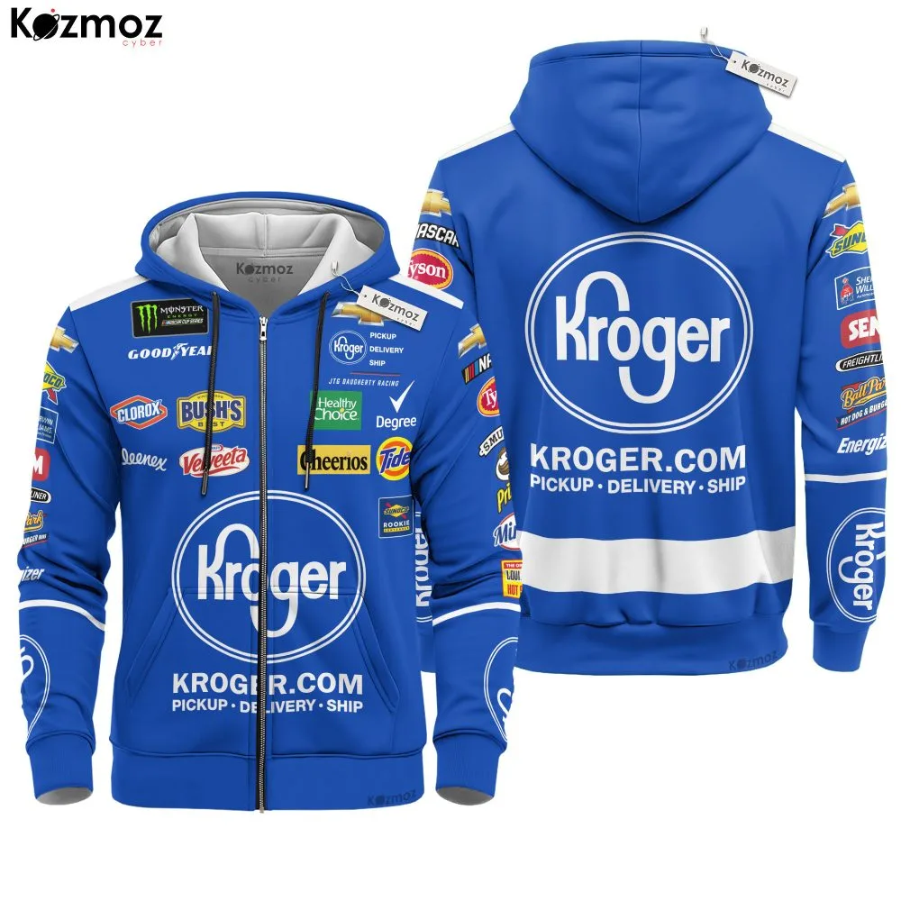 Ryan Preece Racing Suit JTG Daugherty 2018 Collection - NASCAR Racing Team - Image 3