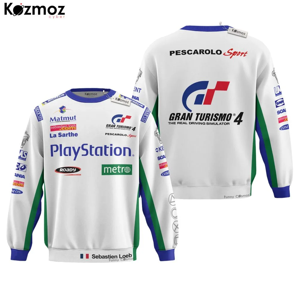 Sébastien Loeb Racing Costume 2005 Gran Turismo 4 PS Collection - Pescarolo Sport 24 Hours of Le Mans - Image 4