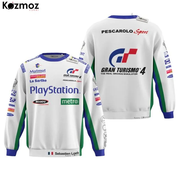 Sébastien Loeb Racing Costume 2005 Gran Turismo 4 PS Collection - Pescarolo Sport 24 Hours of Le Mans - Image 4