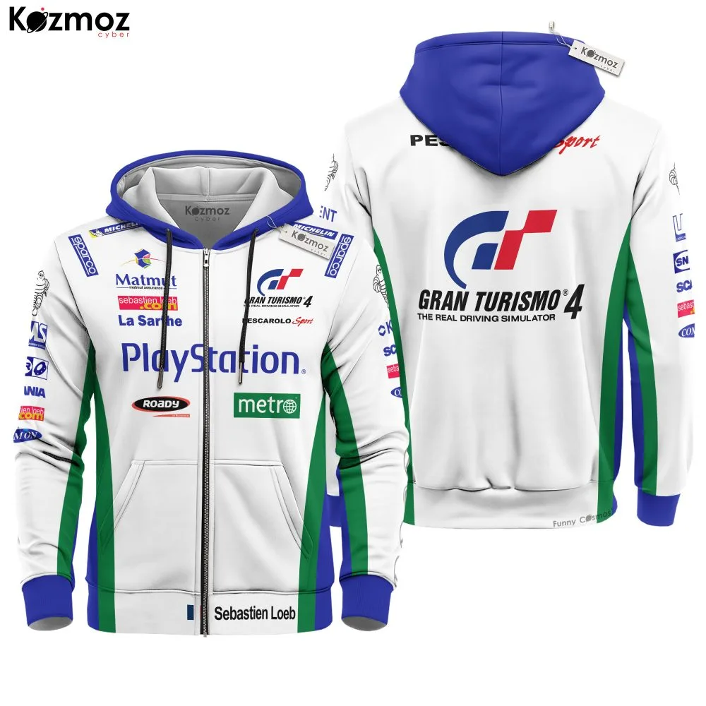 Sébastien Loeb Racing Costume 2005 Gran Turismo 4 PS Collection - Pescarolo Sport 24 Hours of Le Mans - Image 3