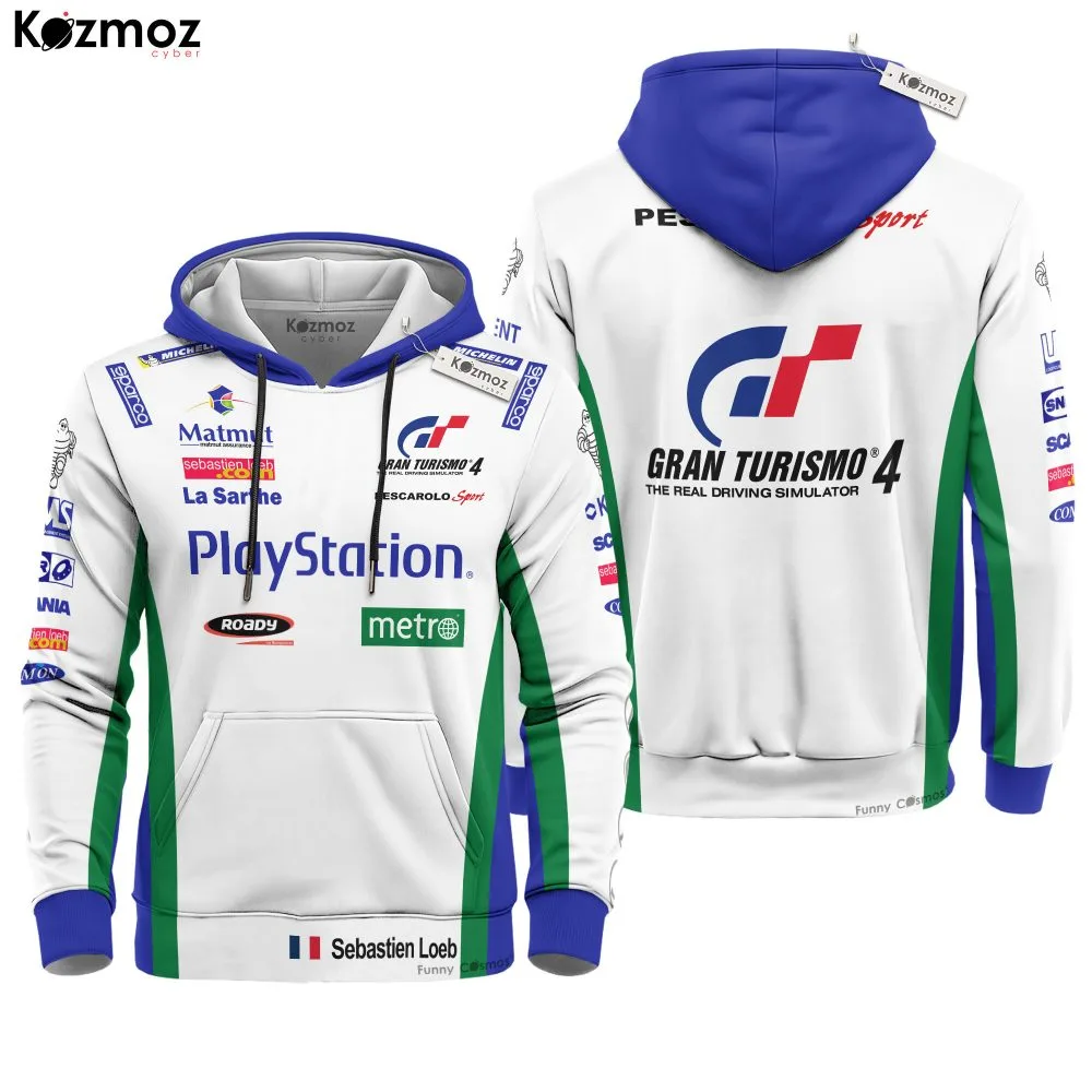 Sébastien Loeb Racing Costume 2005 Gran Turismo 4 PS Collection - Pescarolo Sport 24 Hours of Le Mans - Image 2