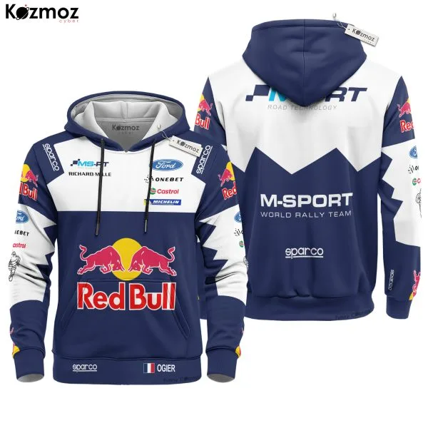 Alternative view of Sébastien Ogier Racing Costume 2017 Red Bull Collection - M-Sport World Rally Team WRC