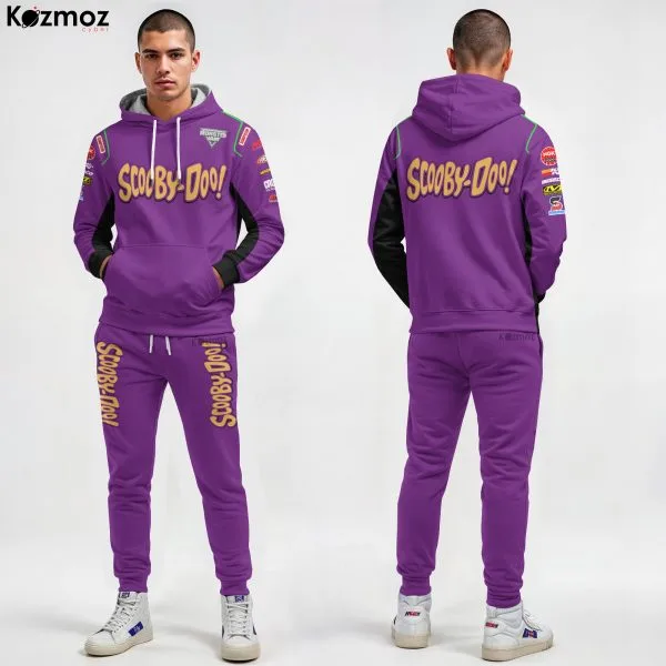 Scooby-Doo Monster Truck Racing Inspired Hoodie & Jogger - Monster Jam Racing Suit -
