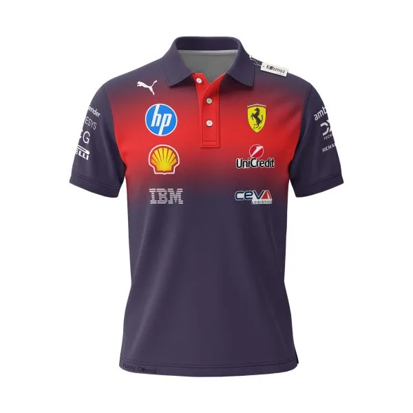 Alternative view of Scu Fer HP China GP 2026 Custom Polo Shirt