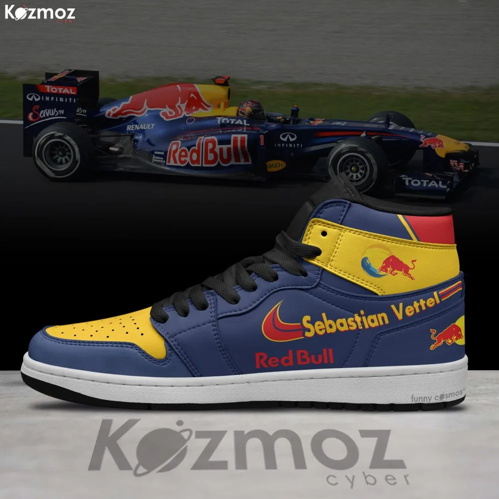 Sebastian Vettel Custom Shoes Livery 2011 Livery RDB7 Racing Shoes - Image 2