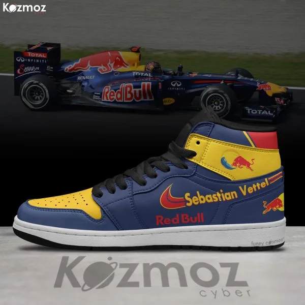 Sebastian Vettel Custom Shoes Livery 2011 Livery RDB7 Racing Shoes - Image 2