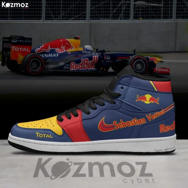 Sebastian Vettel Custom Shoes Livery 2012 Livery RDB8 Racing Shoes - Image 3
