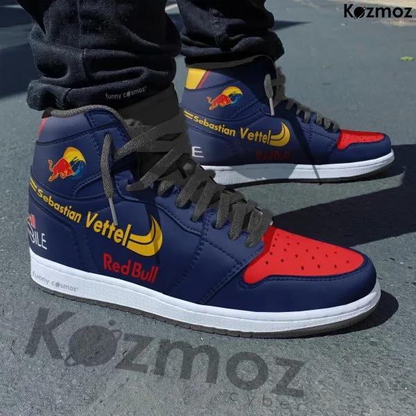 Sebastian Vettel JD1 Sneakers RB Racing 2010 Custom Racing Shoes - Image 3
