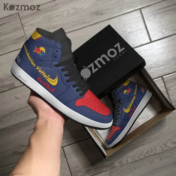 Sebastian Vettel JD1 Sneakers RB Racing 2010 Custom Racing Shoes - Image 4