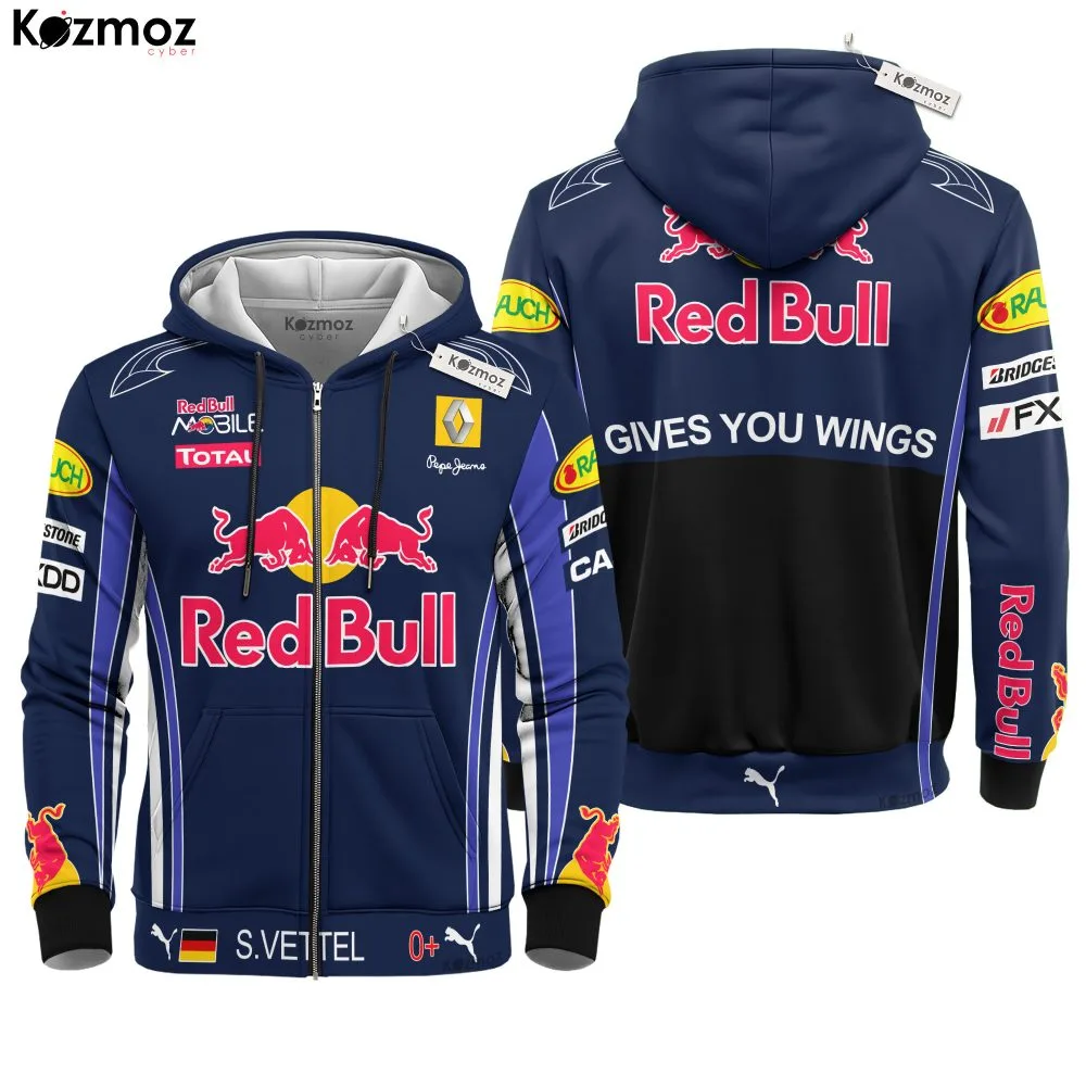 Sebastian Vettel Racing Costume 2010 Collection Red Bull Racing Racing Team - - Image 3