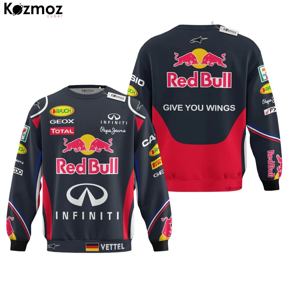 Sebastian Vettel Racing Costume 2011 Collection Red Bull Racing Racing Team - - Image 4