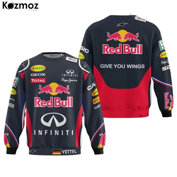 Sebastian Vettel Racing Costume 2011 Collection Red Bull Racing Racing Team - - Image 4